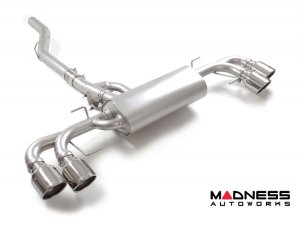 Maserati Grecale Performance Exhaust System - 2.0L GT - Ragazzon - Evo Line - Axle Back w/ Electronic Operated Valve - Dual Exit/ Quad Stainless Steel Tips Maserati Grecale Performance Exhaust System - 2.0L GT - Ragazzon - Evo Line - Axle Back w/ Electronic Operated Valve - Dual Exit/ Quad Stainless Steel Tips